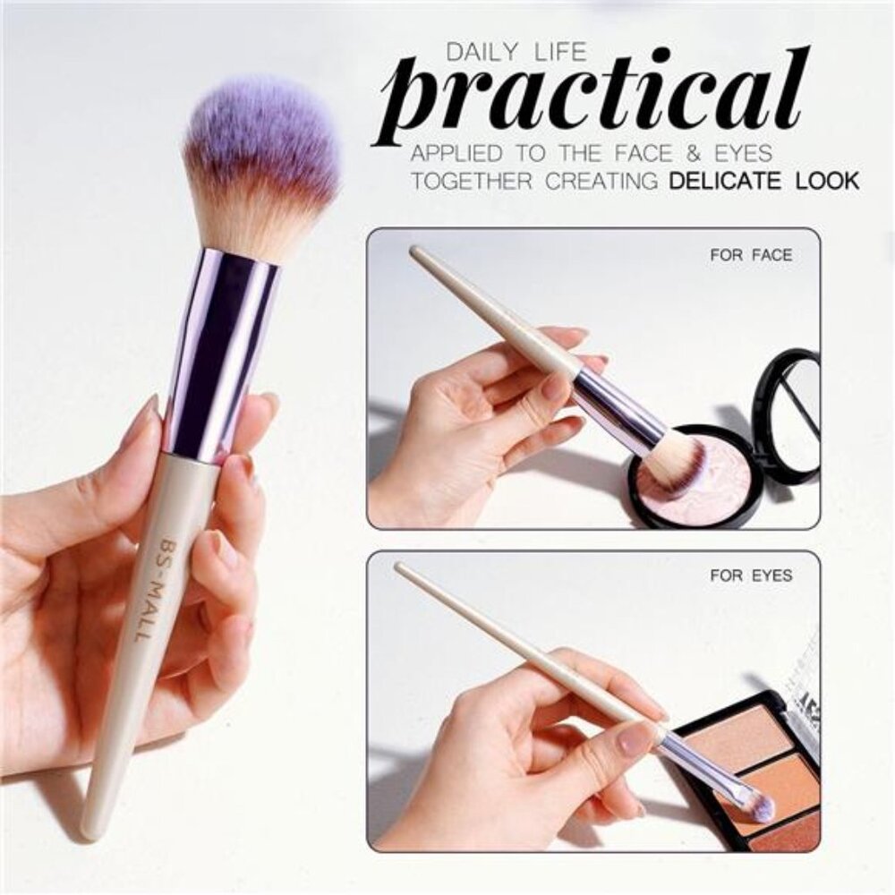 Makeup Brush Set 18 Pcs Premium Synthetic‎ Foundation Powder Concealers - Picture 7 of 8